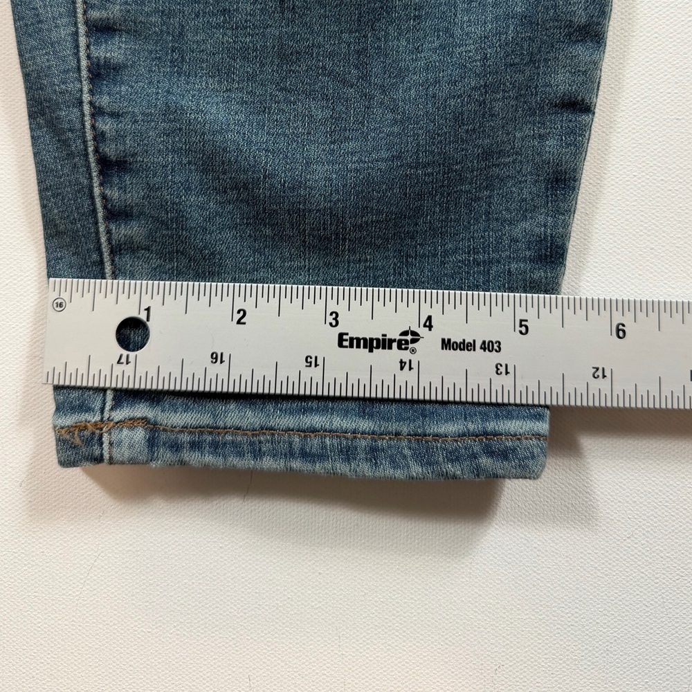 Pistola Denim Skinny Jeans Size 33 Light Wash Stretch Mid Rise Minimalist - Picture 8 of 9